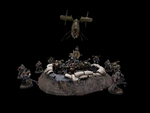 Warhammer 30k / 40k City’s of Death Army Terrain Fox Hole Painted or Unpainted - Picture 1 of 5