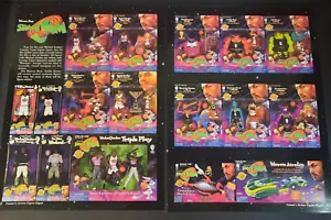 Action figure Space Jam 1996 Michael Jordan ~ 2 pagine anteprima rivista/annuncio stampa - Foto 1 di 1