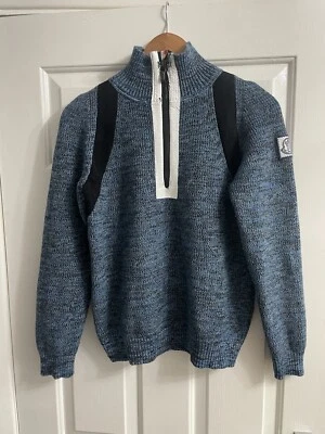 MONCLER long sleeve apparel tops outerwear mid weight Zip Jumper Size S - Image 1 of 4