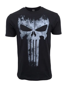 MARVEL THE PUNISHER MENS LARGE LOGO GRAPHIC T SHIRT - Picture 1 of 3