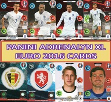 PANINI ADRENALYN XL EURO 2016 - CHOOSE YOUR TEAM CARDS #28 to #460