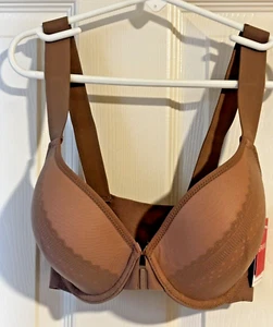 SPANX Bra-llelujah! Illusion Lace Full Coverage Bra Cafe Au Lait Size 32D NWT - Picture 1 of 4