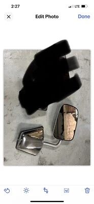 Espejo retrovisor manual 83-95 y carrocería cuadrada 81-87 OEM ORIGINAL Chevy GMC Van G10 G20 G30 Foto 1 de 4