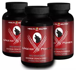 Tesosterone pills UNLEASH-V-POWER MALE ENHANCEMENT Contributes to better sleep 3 - Picture 1 of 12