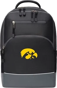  Officially Licensed NCAA Iowa Hawkeyes "Alliance" Backpack, Black, 19" - Picture 1 of 4