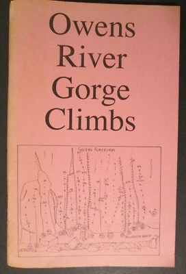 Rare OWENS RIVER GORGE CLIMBS by Marty Lewis 1995 Revised Edition Self Published - Image 1 of 4
