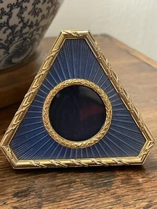 Art Deco Style Kitney And Co ? Gilt And ? Enamel Photo Frame. - Picture 1 of 23