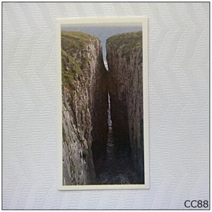 Brooke Bond Tea Card Discovering Our Coast #40 Huntsman's Leap (CC88)