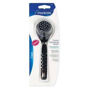 Manicare Facial Cleansing Brush Gentle Exfoliate Dead Skin Cells All Skin Types - Picture 1 of 1