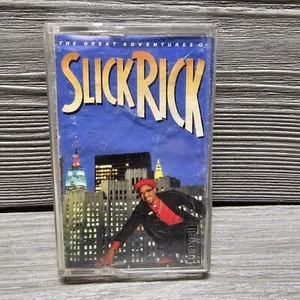 SLICK RICK "The Great Adventures of Slick Rick" CASSETTE ALBUM - RARE HIP HOP - Picture 1 of 8