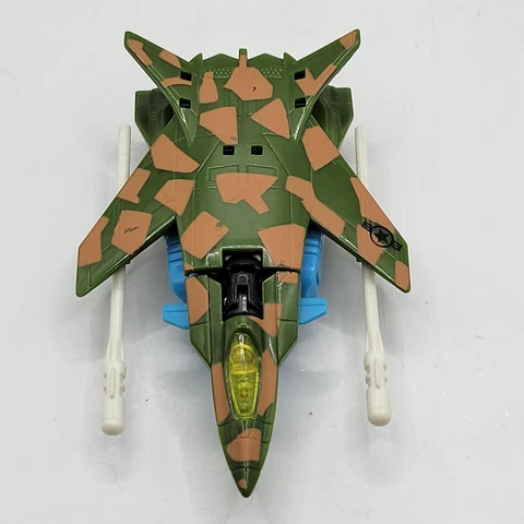 Vintage Transformers Generation 2 Cyberjets Strafe Autobot Jet G2 Robots Hasbro Cover
