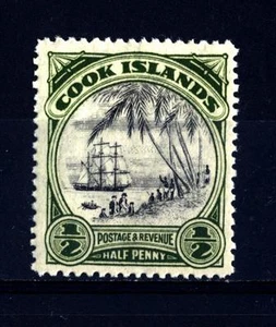 COOK ISLANDS - ISOLE COOK - 1932 - Lo sbarco del capitano Cook - Bild 1 von 1