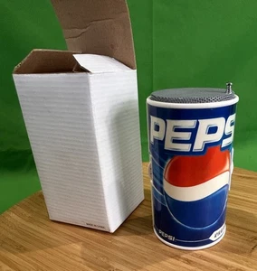 VTG Late 90s Pepsi Can Radio AM/FM Transistor Blue Wave 5" NIB Tested - Picture 1 of 8