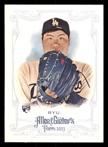 2013 Topps Allen and Ginter #246 Hyun-Jin Ryu RC - Picture 1 of 2