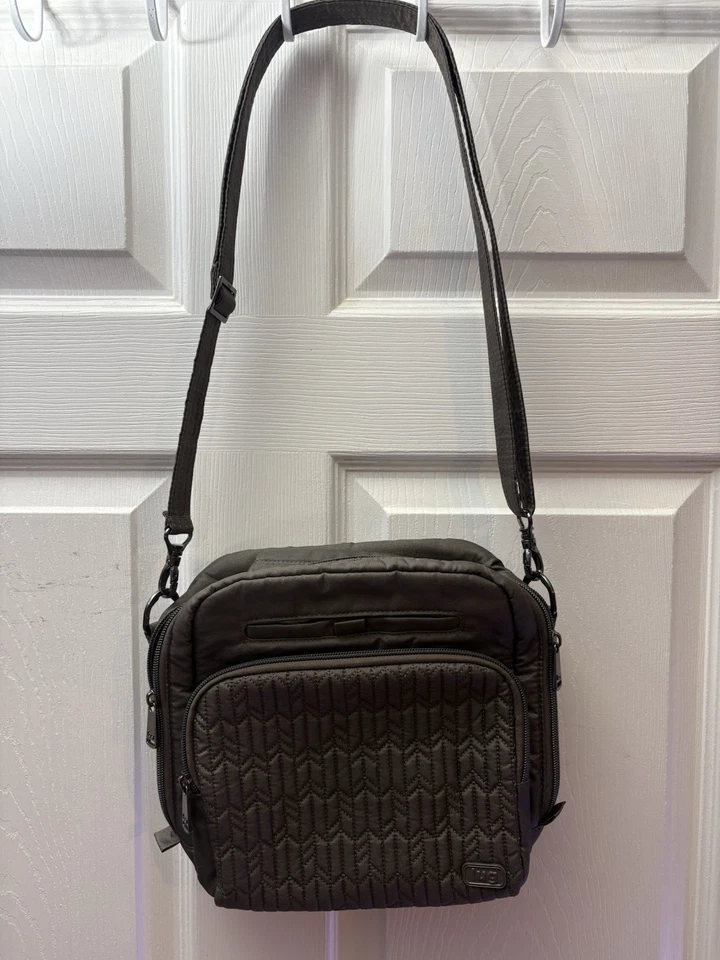 Сумка через плечо Lug Ranger - коричневая 4 кармана на молнии 4 кармана без молнии - Изображение 1 из 4