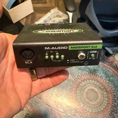 M-Audio Midisport 2x2 MIDI Interface USB Midiman Anniversary Edition - Image 1 of 4