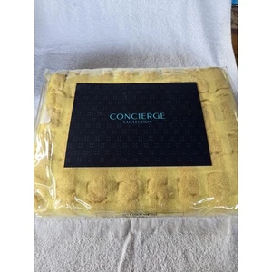 Tiro a Scacchi Tessuto * Collezione Concierge * Nuovo * Giallo - Foto 1 di 4