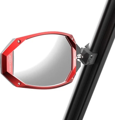 Seizmik Photon Side Mirror Bezel - Red - Side Mirrors - Image 1 of 2