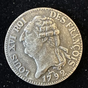 1792 France Louis Xvi Roi  - Picture 1 of 2