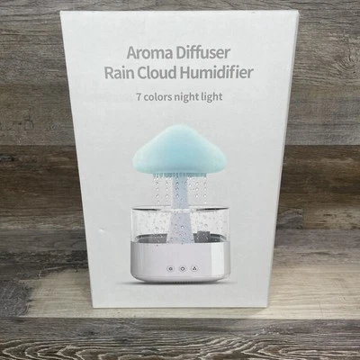Aroma Diffuser Rain Cloud Humidifier, 7 Color Night Light - Image 1 of 4