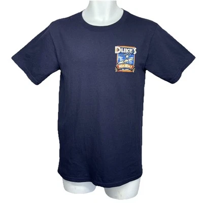 Camiseta/Bigorna Azul Duke’s Kauai HAVAÍ (S) 100% Algodão PRAIA DE SURF  - Imagem 1 de 4