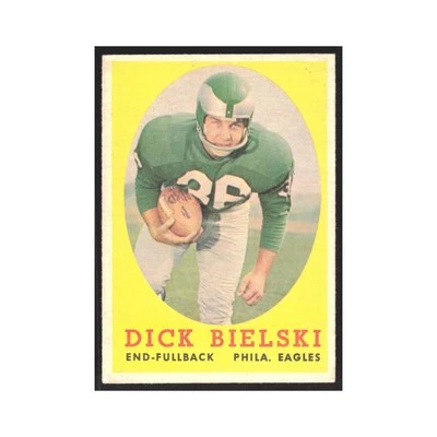 1958 Topps Dick Bielski Eagles #111 - Image 1 of 3