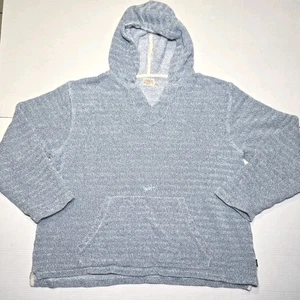 Faherty Whitewater Hoodie Men XLarge Blue Long Sleeve Pullover Beach Baja Terry - Bild 1 von 19