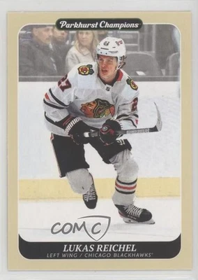 2023-24 Upper Deck Parkhurst Champions Lukas Reichel #48 - Image 1 of 2