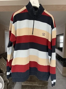PAUL & SHARK JUMPER SWEATSHIRT YACHTING XL RIRI ZIP 25ptp - Picture 1 of 8