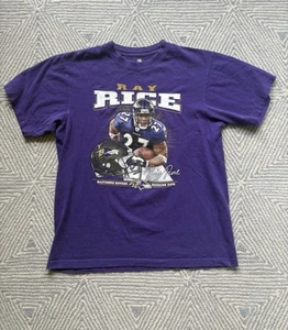 Baltimore Ravens Ray Rice T-Shirt - Purple - Large - Bild 1 von 4