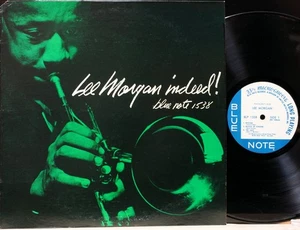 LEE MORGAN "INDEED!" BLUE NOTE BLP1538 UA LP Vinyl VG(+)/VG++ Clarence Sharp - Picture 1 of 5