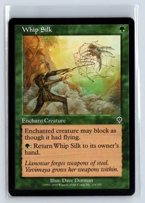 (4X) Whip Silk Invasion Common (Lot1) – MTG Magic the Gathering Card - Image 1 of 4