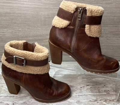 Botas Timberland Ortholite - Tostadas/Marrones 3” Gruesas Tacones Gruesos Para Mujer Talla 7.5 Foto 1 de 4