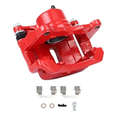 1x Front Right Brake Caliper w/ Bracket For 2003-2007 2008 Toyota Corolla Matrix - Image 1 of 4