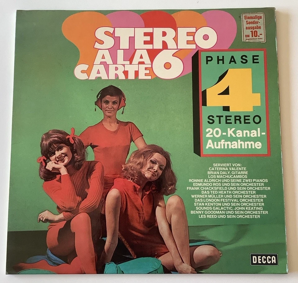 Various - Stereo A La Carte 6 - Phase 4 12“LP Decca Gatefold 73 DE - Bild 1 von 4