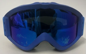 Anon Ski Goggles Blue Snowboard Winter Mountain Elastic w/ Carry Bag - Picture 1 of 17