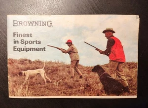 Vintage Advertising Booklet Browning Sports Equipment - Picture 1 of 2