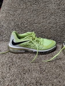 Nike Air Max 2014 Volt Yellow Shoes Size 8.5 - Picture 1 of 24