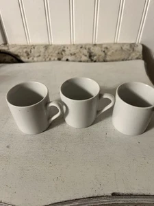 Set Of 3 BIA Cordon Bleu White Espresso Demitasse Cup 3 Oz Capacity - Picture 1 of 7