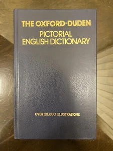 THE OXFORD-DUDEN PICTORIAL ENGLISH DICTIONARY, SECOND EDITION BY J.PHEBY, 1987 - Imagen 1 de 24
