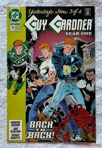 DC GUY GARDNER WARRIOR #13 Año Uno - Pecados de ayer Parte 3 Octubre 1993 Casi Nuevo* - Imagen 1 de 2
