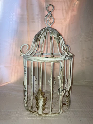 Metal Round Bird Cage Cover