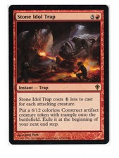 1x NM - Stone Idol Trap - Worldwake #93