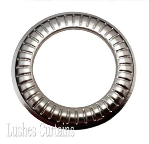 Large Curtain Drapery Nickel #12 Metal Grommets 1-9/16" Pack w/Washer Eyelets - Picture 1 of 3