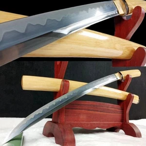 Sehr scharfes T1095 Kohlenstoffstahl Wakizashi japanisches Samurai Schwert Katana Hangmade - Bild 1 von 11