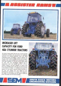 SEM Assister Rams for Ford 4 & 6 Cylinder Tractors Brochure Leaflet - Picture 1 of 1