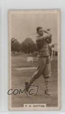 1928 Millhoff De Reszke Famous Golfers Thomas Henry Cotton #21