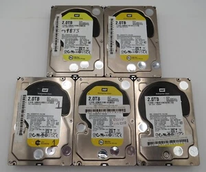 Disco duro Western Digital Enterprise 3,5 5/ea | WD2000FYYZ | 2 TB | 7,2 k | Usado y limpiado - Imagen 1 de 4