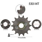 Engine Sprocket 14 Tooth 20Mm For 530 Chain Motorcycle Atv Dirt Bike 125Cc-350Cc
