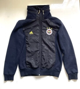 Adidas Fenerbahce Jacket Hoodie Training Full Zip Football Soccer Track Men’s S - Picture 1 of 10